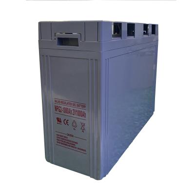 China Solar energy storage systems battery 2v 1000ah off-grid power battery for solar panel system for sale