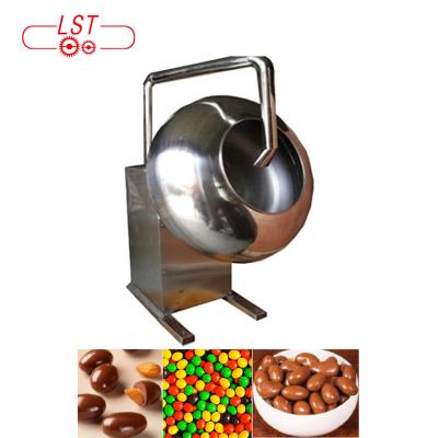 China Multifunctional Peanut Sugar Candy Coating Machine Snack Factory Chocolate Almond Nuts Coating Machine for sale