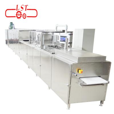 China 1D / 2D / 3D Depositing China High Capacity Fully Automatic Center Filled Chocolate Production Line for sale