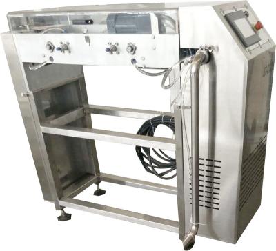 China Full Automatic Snack Factory Button Shape Rotary Chocolate Chips Depositor Machine for sale