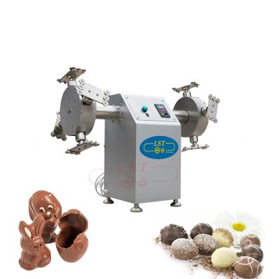 China Dairy Factory Factory Automatic Hollow Chocolate Forming Machine Hollow Chocolate Spinning Machine For Sale for sale