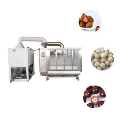 China Snack Factory 2020 New Peanut Chocolate Coating Machinery Chocolate Covered Making Machine for sale