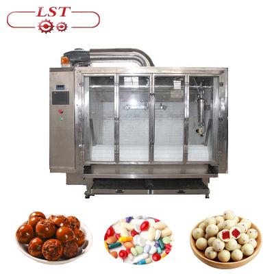 China Automatic Chocolate Peanut Chocolate Coating Machine Machine for Coating Chocolate for sale