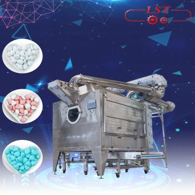 China New Design 800-1000kg/batch Full Automatic Candy Chocolate Chocolate Coating Machine for sale