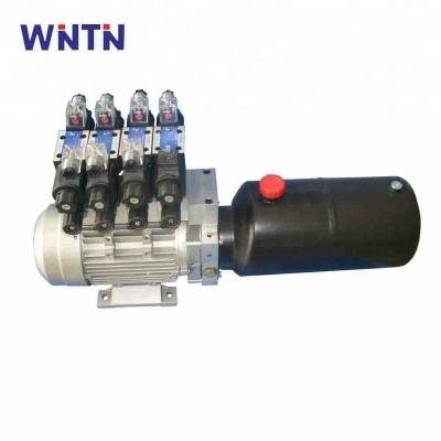 China China Manufacturer AC 380v 220v 3HP 3500psi Small Electric Hydraulic Power Pack Plastic Or Steel Hydraulic Motor for sale