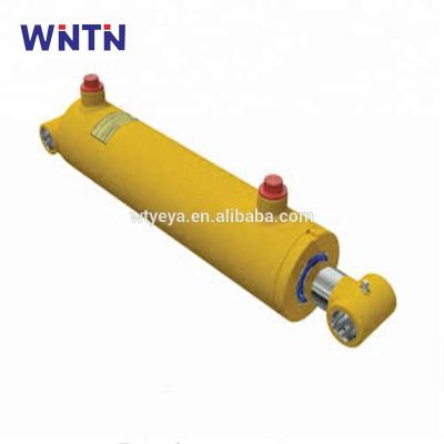 China High quality stainless steel double acting telescopic dump truck hydraulic cylinder for baler for sale