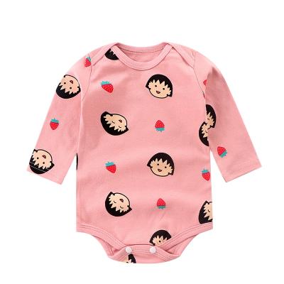 China 100% Cotton Summer Kids Pajamas Baby Clothing Sets Pure Cotton Boys and Girls Baby Rompers for sale