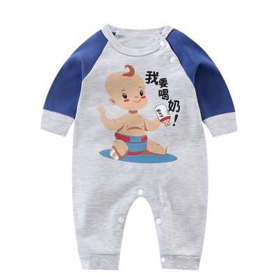 China Wholesale 100% Cotton Spring Children's Clothing Baby Romper Baby Boy Clothes for sale