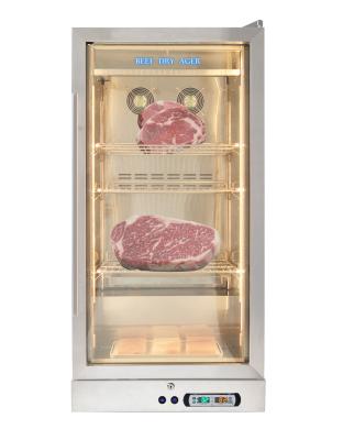 China Single-temperature Factory Home Meat Aging Machine Small Steak Hot Selling Dry Aging Refrigerator Refrigerator Cabinet for sale