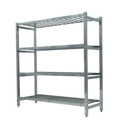 China Contemporary Standard Stainless Steel Kitchen Storage Workbench Commercial Kitchen Steel Rack Stainless Steel Shelves for sale