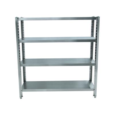 China Contemporary standard stainless steel kitchen storage workbench commercial kitchen steel rack stainless steel wall mount shelf for sale