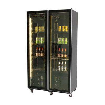 China Hot Cooler Cooler Refrigerator Single-temperature Sale Display Beer Freezer/French Door Fridge Freezer for sale