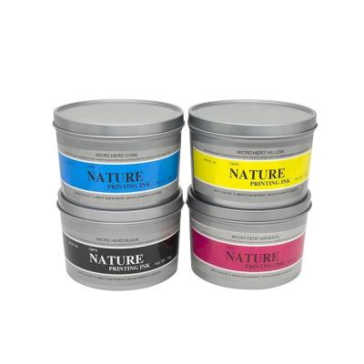 China High Gloss CXK Offset Printing Ink CYMK Color High Quality Low Price Water Based for sale