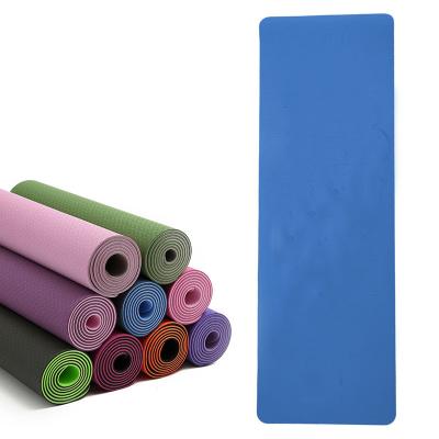 China 2022 New Strip Yoga Mat 6mm Durable Washable Waterproof Eco Friendly Customized OEM ODM ODM for sale