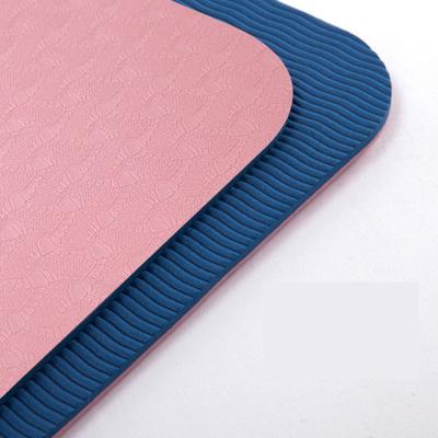 China Sale Durable Washable Waterproof Anti-Slip In Carton, 12pcs Per Carton As Sale Custom Printed Unit Yoga Mat Nbr Eco Friendly Kids Foldable Strip Yoga Mat for sale