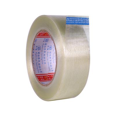 China Waterproof Heavy Duty Waterproof Polyester Filament Fiberglass Mono-directional Striped Tape for sale