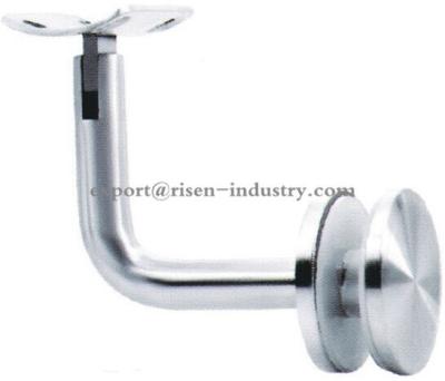 China Handrail bracket glass to rail connector RS313, material stainless steel 304, finishing satin or mirror for sale