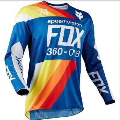 China Wholesale Breathable Tank Top MOUNTAIN FOX Breathable Downhill Sublimation Printing Long Sleeve MTB OEM Polyester Tank Top for sale