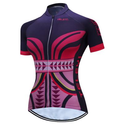 China Breathable Cycling Jersey And Pants Set For Women Mountain Bicycle Apparel OEM Services for sale