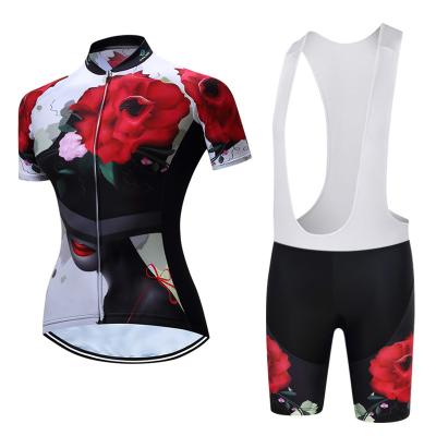 China High Quality Women Antibacterial Cool Road Bike Tank Top Dye Sublimation Printing Tank Top Recycling Making for sale