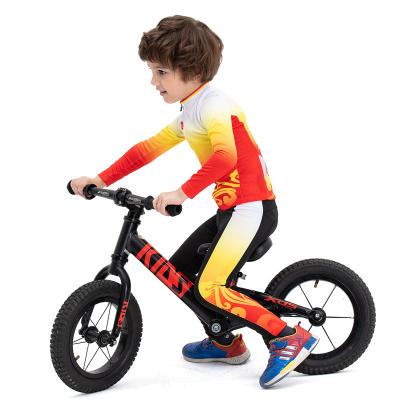 China Antibacterial Hot Sale Long Sleeve Cycling Suit For Kids Funny Bike Suit Kids With Protection Mountain Bike Skin Suit for sale