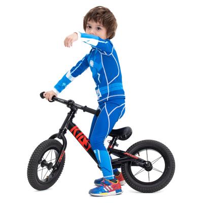 China Antibacterial Bicycle Bike Cycling Long Sleeve Jersey Jacket Pants Shorts Skin Set Suits With Protection For Kids for sale