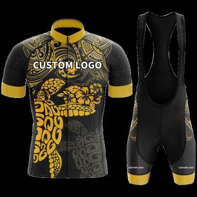 China Custom Logo Design Bicycle Wear Suit Sportswear Mens Breathable Biker Shorts Set Cycling Training Clothing Cycling Tracksuits Tank Top CYC002 for sale