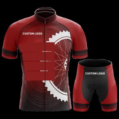 China Cycling Jerseys Sportswear Printing Cycling Wear Breathable Cycling Clothing Customized Cycling Biker Shorts Sets Tracksuits Clothing CYC003 for sale