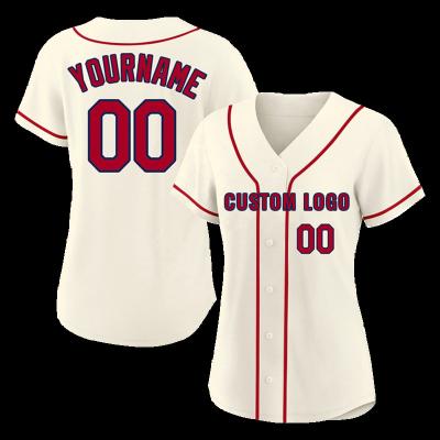 China Wholesale New Design Baseball Jerseys Custom Blank Sportswear Anti-UV Sublimation Printing Baseball Wear Uniform For Women BSW001 for sale