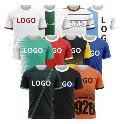 China Cheap Customized Football Uniform Team Uniforms For Men Training Thailand Soccer T-shirt Singlet Football Sportswear Wholesales Breathable Quick Dry Comfortable for sale