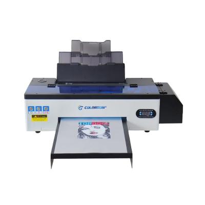 China Hotels Colorsun DTF Automatic High Speed ​​A3 Printer For T-shirt R1390 Printer With Heating Device for sale