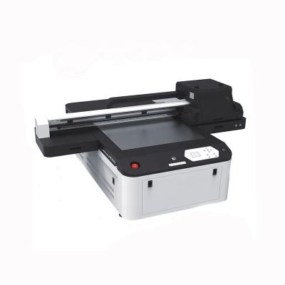 China Hotels New Product JS6090 Large Format UV Printer With Ink Cartridges Auto Alarm System for sale