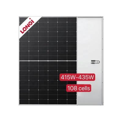 China 25A Longi Explorer Hi-Mo 6 Lr5-54hth 415-430m Longi Cells 415w 420w 425w 430w 435w Longi Solar Panel Half Cut for sale