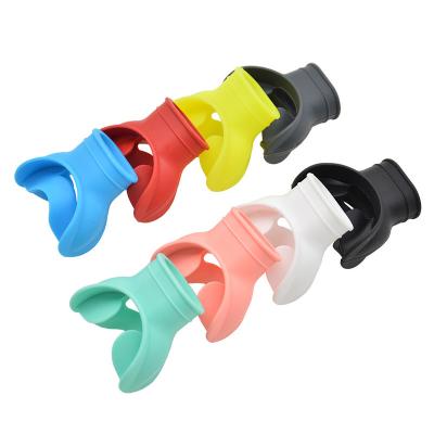 China PVC Scuba Diving Second Stage Silicone Mouthpieces Snorkeling Regulator Colorful Octopus MouthpiecesUnderwater Breathing Accessories for sale