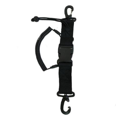 China PVC Rope Camera Cover Rope Anti Loss Spring Rope Underwater Diving Reel for sale