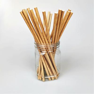 China Recycled Materials Amazon eBay Boba Paper Spoon Straw Milkshake Straws Drinking Paper supplierbiodegradable straw for sale