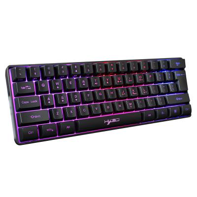 China Wholesale 2021 ABS Cable Computer Led Backlight Gaming Keyboard and Mouse with 3 in1 Mouse Pad Combos for sale