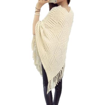 China 2022 Anti-wrinkle special design than shawl tassel hair ball wholesale fashionable shawl for women outwear for sale