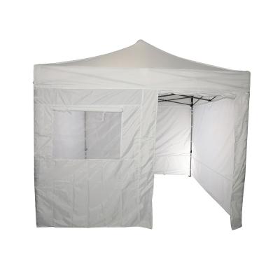 China Oxford 3x3m Waterproof Outdoor Reception Four Corner Folding Outdoor Pop Up Tent Gazebos With Sidewalls for sale