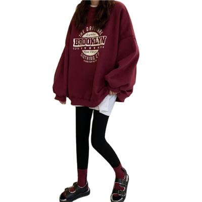 China QUICK DRY wild lazy pullover CIA hoodies spring and autumn section thin Korean style loose oversized top coat for sale