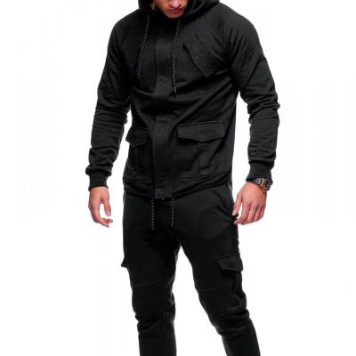 China Breathable Competitive Price Clothes Hoodies Long Sleeve Sports Casual Two Piece Set Mens Tracksuit for sale