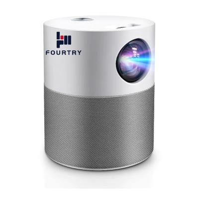 China 3D element [FOURTRY MS New Cute Design Projector] Free Bag&Bracket 1080p Cost Effective Mini Smart Android Home Video Beamer Projector for sale