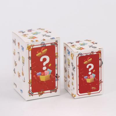 China Custom Size Recyclable Quality Children Toy Packaging Boxes Kids Toy Doll Foldable Paper Box for sale