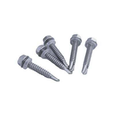 China High Performance Stainless Steel Antiseptic Customized Seal Head Hex Tapping Screw for sale