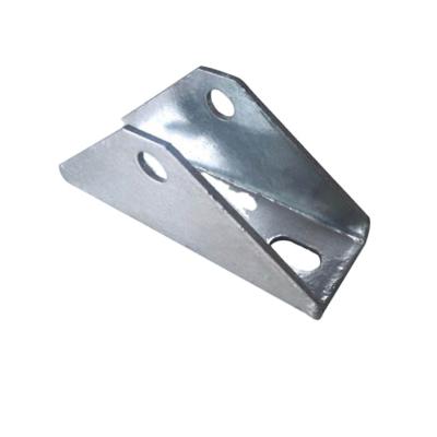 China Dropshipping Antiseptic Solar Photovoltaic Bracket Accessories Hot Galvanized Triangle Connector for sale