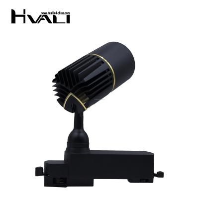 China Commercial HUALI new design COB chip CRI>90 5X Thermal effect High quality High display super bright 30W commercial track light for sale