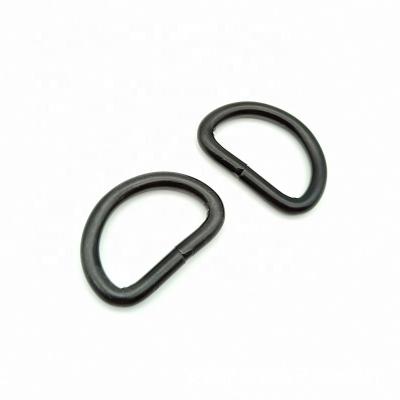 China Sandingsheng Reel Customized High Quality Metal Open / Welded D-Ring Hook For Bags for sale