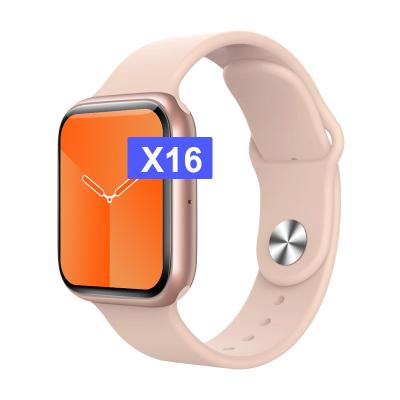 China MP3 Playback 2021 New X16 Smartwatch With TWO Straps Blood Pressure And Heart Rate Waterproof Step Smart Watch for sale