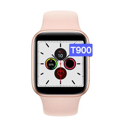 China Hot selling smart watch T900 Reloj Inteligente T900 series 4 touch screen 5 smartwatch heart rate BT call smart watch for sale