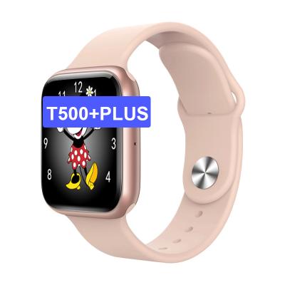 China MP3 playback T500+ PLUS Smart Watches Men Relojes-Intelijent BT Call Game China Smartwatch Price Android Smart Watches T500 for sale